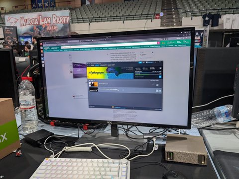 Cyberpunk downloading on Steam